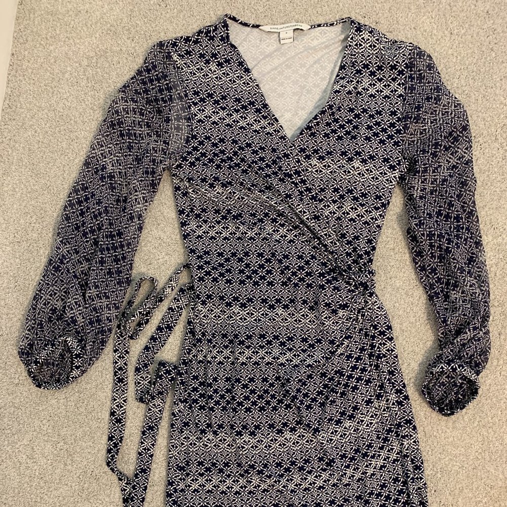 DVF Sigourney Wrap Dress